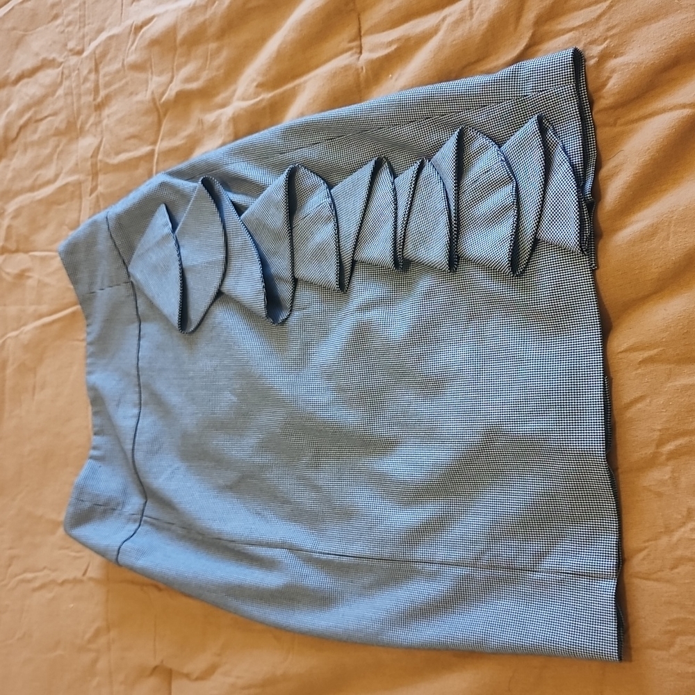 Express Ruffle Pencil Skirt